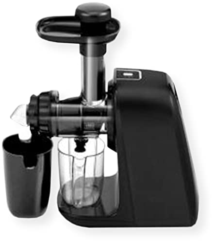 Aucma SJ-8051 Slow Juicer, 150W, 80 RPM, 50db, DC Motor, Durable Tritan Transparent Tube and Filter, Smart extraction System