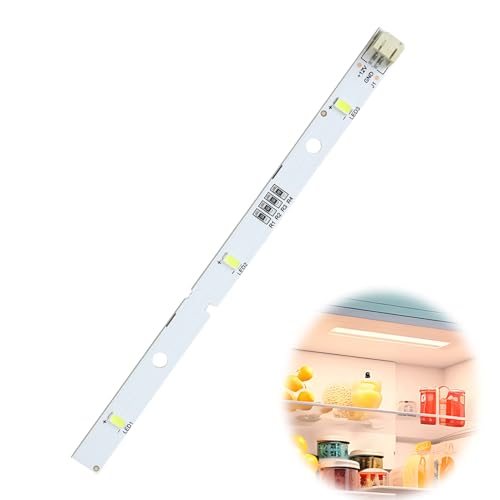 LED Fridge Light, Refrigerator LED Strip Light for RONGSHENG/HISENSE E349766 MDDZ-162A 1629348 1529227 DC12V 2W Lights for Kenwood KIFF5017 KIFF5020 KIFF7017 KIFF7020 (1pcs)