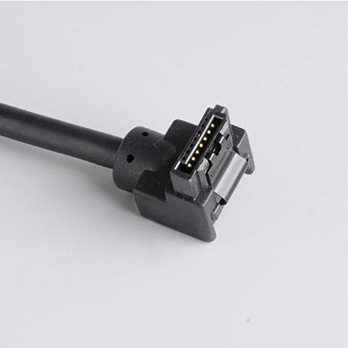 Cable SATA 3.0 6Gbps Redondo Akasa 100cm Negro miniatura 4