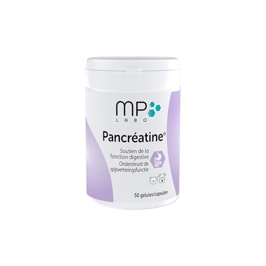 Pankreatin für Hunde und Katzen - 50 Kapseln