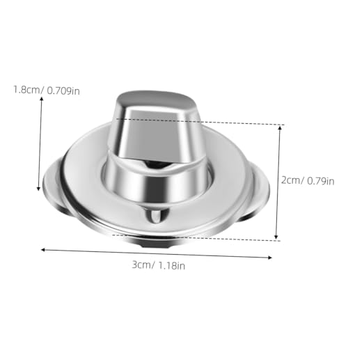 40 sets de fixations à bouton tournant acier inoxydable LIFKOME - 2