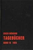  Tagebücher: Band 13. 1923 (Tagebücher Bd. 1-15)