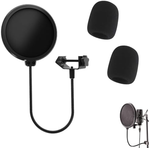 Toyvian 20pezzi Coperture Protettivper Microfono In Spugna Adatte Microfoni Portatili Per Conferenze Accessori Igienici E Leggeri - 4