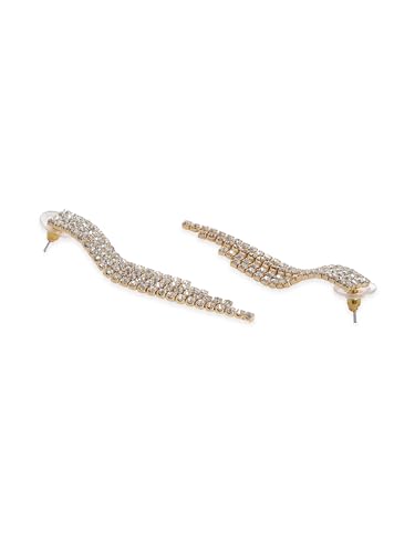 Image of Rubans Necklace Set Stylish American Diamond Zirconia Trendy Jewellery Gift for Women & Girls