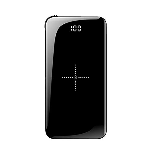 Cargador inalámbrico rápido elegante con acabado premium WangLx Ele Black