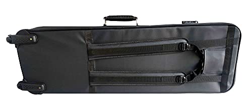 Image of MALAV Roland XPS-10 Synthesizer Keyboard Cover Bag with Padding & Shoulder Straps (Leatherate Wheel Case Bag)