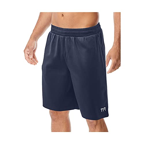 TYR MTSH2A401XXL Mens Team Short Navy XXL