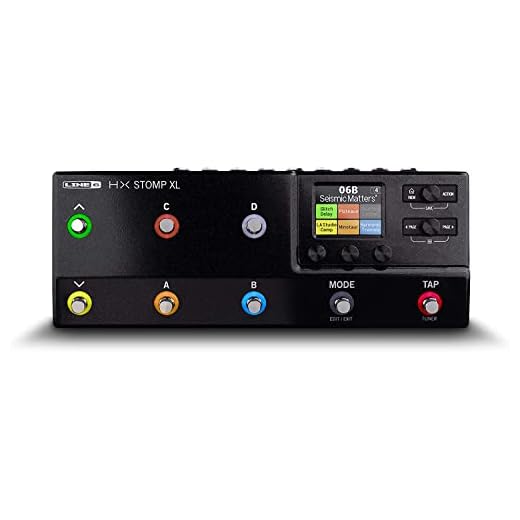 Line 6 HX Stomp XL Pedalera Multi Efectos para Guitarras y Bajo