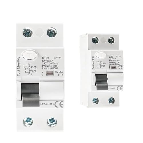 RCD 2P 100A coupure électromagnétique 100mA GYL9