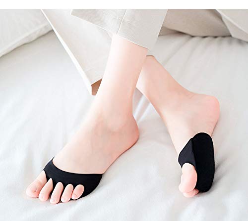 Image of Toe Socks for Women,No show Socks for Heels Topper Sandal Oxfords Flat Pumps
