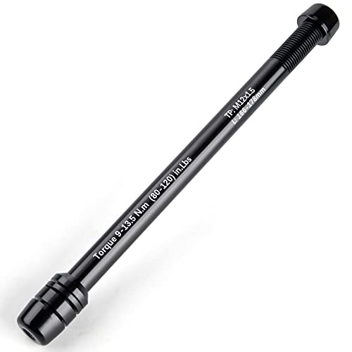 CXWXC 12 mm Steckachsen für Fahrradtrainer – M12 x 1,0/1,5/1,75 Steckachsenadapter für Hinterrad-Befestigungstrainer – Fahrradtrainer-Steckachsen-Adapter (T03-1.5/166-178) CXWXC 12 mm Steckachsen für Fahrradtrainer – M12 x 1,0/1,5/1,75 Steckachsenadapter für Hinterrad-Befestigungstrainer – Fahrradtrainer-Steckachsen-Adapter (T03-1.5/166-178)