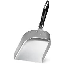 onlyfire Extra Large Griddle Spatula, Stainless Steel Griddle Scoop for Outdoor Flat Top Grill, Heat Resistant Handle Hamburger Turner for Blackstone, Camp Chef, Teppanyaki & Hibachi - 7Inch