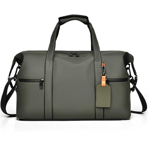 Personal Item Travel Bag 18X14X8, Small Duffel Bag with Wet Pocket and Laptop Compartment, Carry on Underseat Bag for Spirit Frontier Airlines- Green