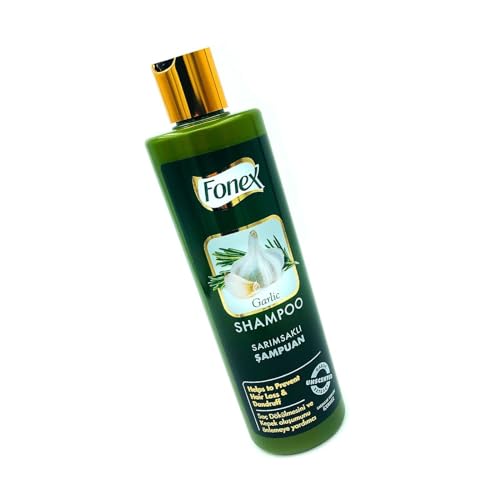 Knoblauch Shampoo Fonex 375ml für Haarpflege und Haarausfall