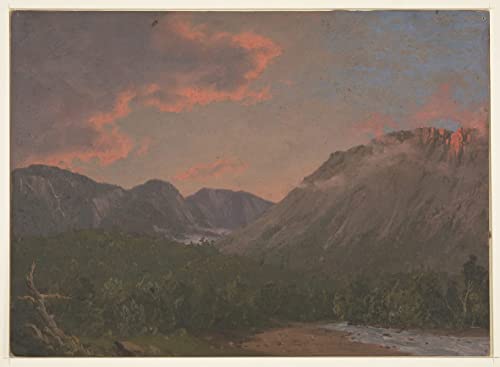 Peinture sur toile de Frederic Edwin Church une décoration murale nordique d'exception