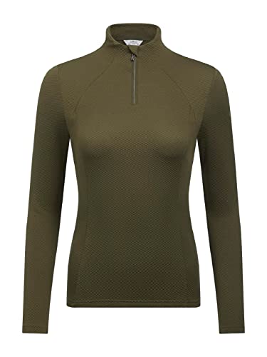 Haut de sport équestre extensible 4 sens avec tissu texturé gaufré LeMieux Alice