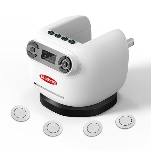 Museloong Silent Multifunction Automatic Card Dispenser, 2600mAh Rechargeable Battery, 360°/180° Card Dealing, Multiple Players can Enjoy, Anti-Cheating, a Must-Have for Family Parties