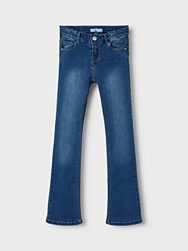 Pantalones vaqueros Name It NKFPolly Dnmindigo para niñas con corte bootcut 4