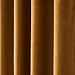 MIULEE Velvet Curtains Golden Brown Elegant Grommet Curtains Thermal Insulated Soundproof Room Darkening Blackout Drapes for Nursery Living Room Bedroom Decor 52 x 84 Inch Long Set of 2