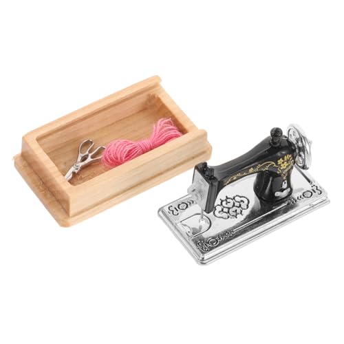 Maison de poupée modèle vintage compact et accessoire miniature - 5