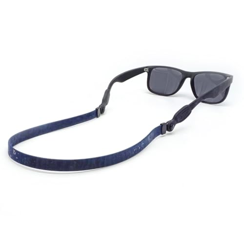 Image of SLINGERZ Stitched Cork Sunglass Strap - Durable Eyewear Retainer for Men & Women (3 /8 inch)