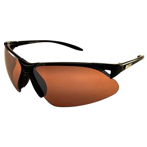 Maxx Sunglasses TR90 Maxx 2 HD Black Amber Lens