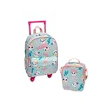 PUKET - Kit Escolar Puket Mochila e Lancheira Uni Aloha Verde-água