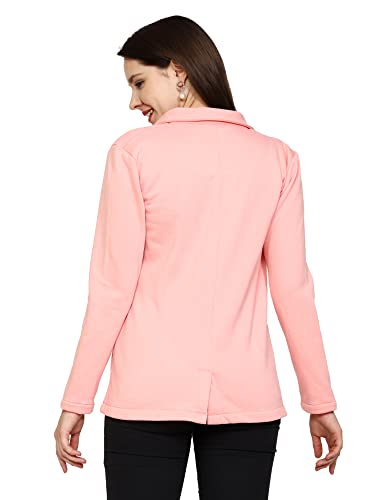 Image of ROARERS WOMEN REGULAR LENGTH POLY FLEECE SOLID COAT