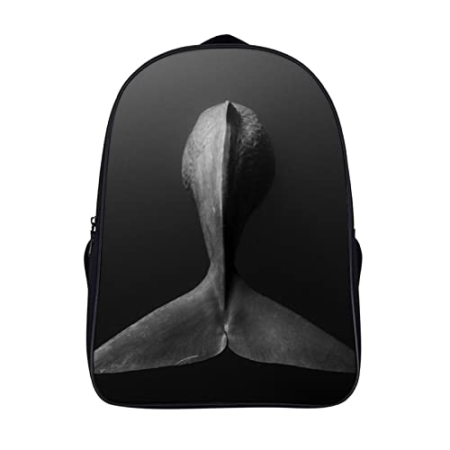 Cartable de mode baleine sac à dos d'école enfants adolescent 3D cool 40x28x16cm