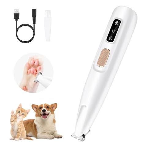 Mcbazel Pet Paws Trimmer with LED Light Cover