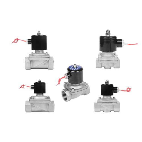 Électrovanne 3/4 220V en acier inoxydable avec joint EPDM normalement fermée pour eau