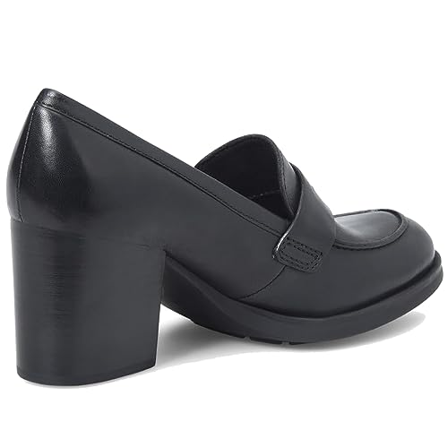 Image of SHODENSE Women Vintage Chunky Heel Loafers Pumps Platform Round Closed Toe Oxford Shoes Burnished Patent Matte Suede Slip On Dress Loafer Block Stacked Heels Office Formal Work Business 4-11 M US