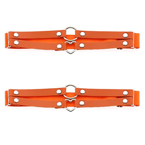 Adjustable Leg Garter O-Ring Heart Elastic Thigh Garters Belt For Women 2Pcs #TOP20