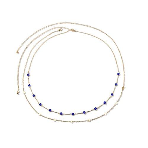 Cadenas de vientre KnSam para estilizar la cintura con vestidos holgados y jeans