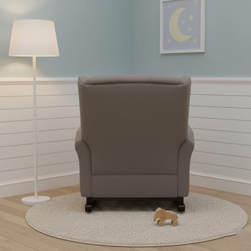 Image of Lakdi The Furniture Premium Lounge Chair for Living Room with Upholstered Armchair, Tufted Back Rest & Soft Padded Seating, Solid Legs with Polish | 5 Years Warranty | Free Assembly - 15185145