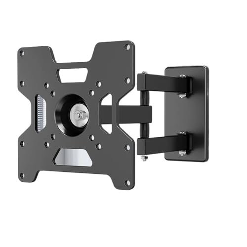 Support TV mural articulé orientable pour écran plat LED 26-43 pouces VESA 200x200