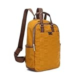 Abbacino Mochila en nylon reciclado ámbar Amarillos