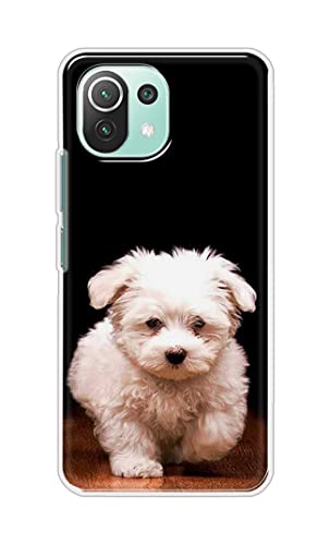 Image of PRINTFIDAA� Printed Hard Back Cover Case for Mi 11 Lite | Mi 11 Lite NE 5G Back Cover (Puppy Dog) -2808