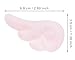 Penta Angel Wings Hair Clips 4Pcs Cute Cartoon Wing Hairpin Hair Barrettes for Women Girls Halloween Party Dress Up Costume Decoration (White, Pink)
