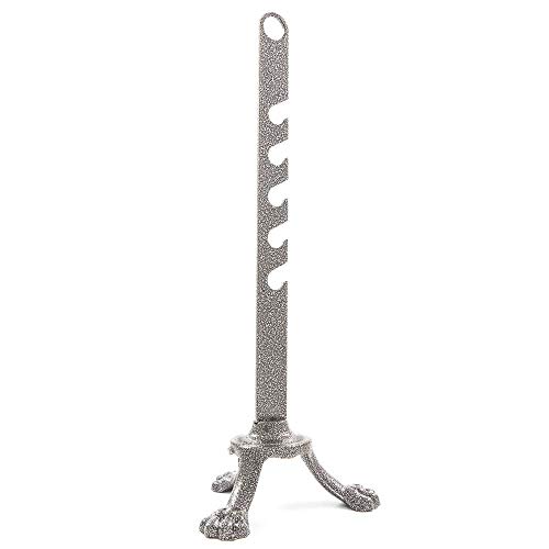 Pied Pour Tournebroche B800 Réglable, Hercules. Pour Tourne broche de cheminée or bbq - 5 crochets