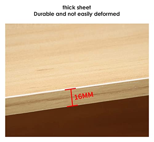 Desktop Home Office Modern Desk Organizer Shelf, Computer Desktop Hutch Bookshelf, Tabletop Bookcase, Multi-Function Free Standing Shelves For Space Saving,2 Size (Color : A, Size : 116Cm) #TOP3