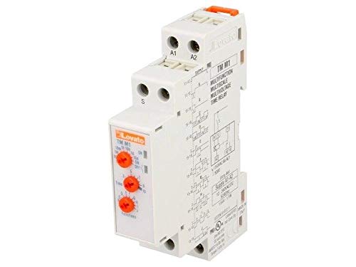 Tmm1 Relè A Tempo 1-10 Giorni Spdt 250Vac/8A 12-240Vac 12-240Vdc Lovato Electric