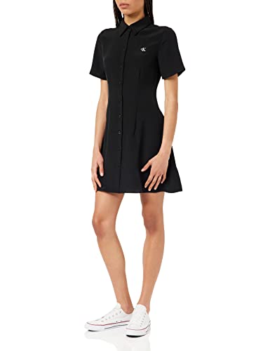 Calvin Klein Jeans Short Sleeves Shirt Dress