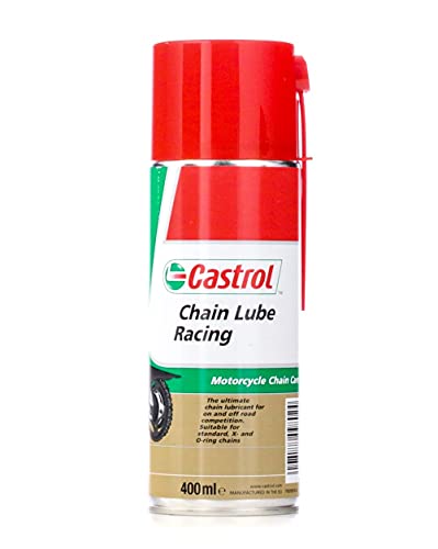 Lubrifiant pour chaînes Castrol pour éviter l'usure des kits chaînes moto route et cross 0,4L