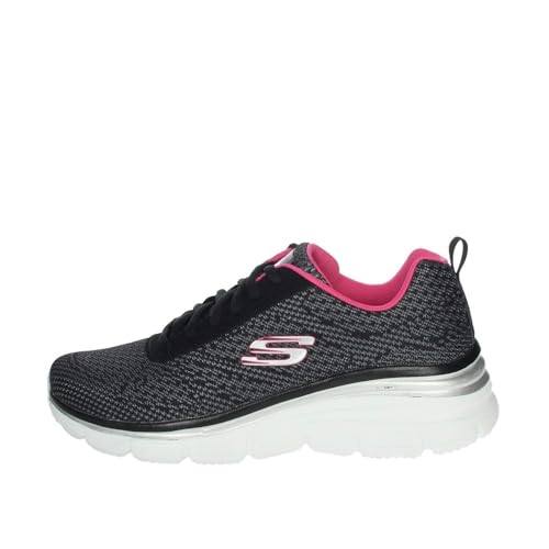 Skechers Femme Fashion Fit-Bold Boundaries Baskets, Bkg, 38 Eu