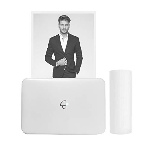 KKmoon L3 サーマルプリンター 300dpi ミニプリンター BT接続 スマホ適用 写真 作業 計画研究 メモ 手帳 領収書 57.5mm / 79.5mm / 110mm用紙幅 Android iOS Windows Macと互換 多言語対応APP 日本語取扱説明書