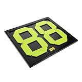 Robusto: realizzato in materiali pp, questo tabellone è costruito per durare a lungo anche con un uso intensivo, parti per calcio balilla, contatore per allenamento di calcio