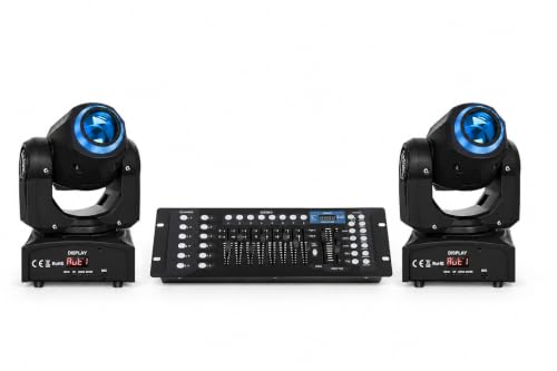 2 Unit Mini Sharpy Moving Head Light 60W | 512 DMX | 15 GOBO & Co...