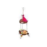Prevue-Hendryx Tropical Teaser Tiki Hut Bird Toy