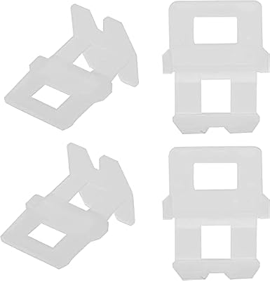 KEX Tile Leveling System Clips, ILE Leveling Clips Professional for Leveling for Tiles Leave Gaps for Man